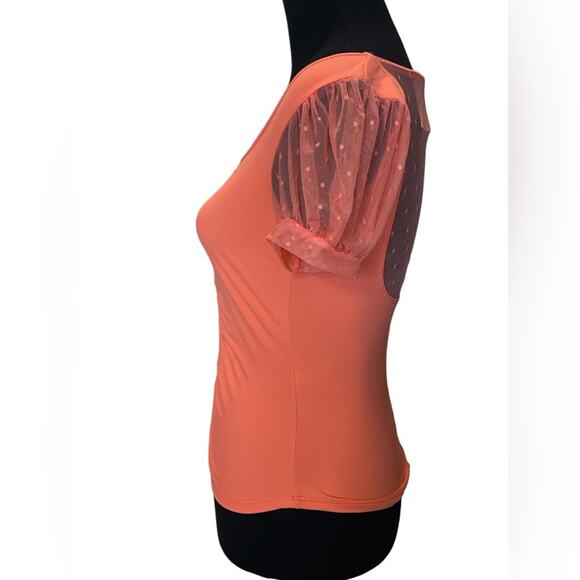 New ~ FREE PEOPLE  ~ Blush Up Ruched Blouse XS STRETCHY FALL VIBES - Picture 3 of 9